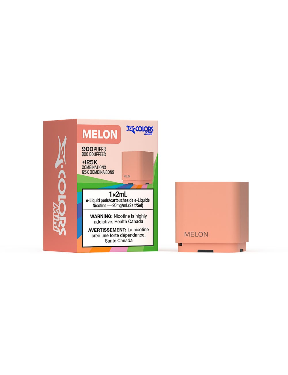 Cartuse Z-COLORS 2ml Melon (MELON)